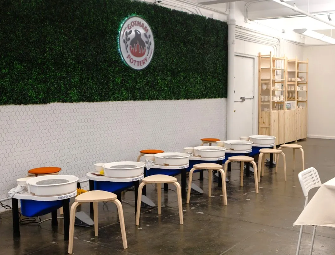 Gotham Pottery studio